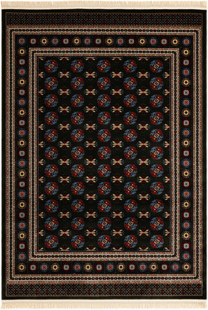 Dark Green 7' 1 x 10' Tekke Rectangle Area Rug Classic Traditional Vintage Design Carpet for Living Rooms, Dining, Bedrooms, Office Space for Sale at Rug Engine