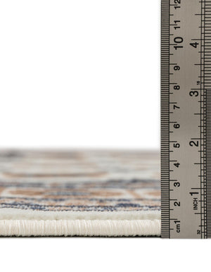 Ivory 3' 1 x 5' 3 Tekke Rectangle Area Rug Classic Traditional Vintage Design Carpet for Living Rooms, Dining, Bedrooms, Office Space for Sale at Rug Engine