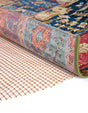 Brown 5' x 8' Outdoor  Oval Rug Pad