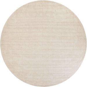 Vanilla Bean 12' x 12' Jill Zarin English Manor Round Area Rug 100% Premium Natural Wool Handwoven Carpet for Living Rooms, Office Space, Bedrooms, Dorms for Sale at Rug Engine