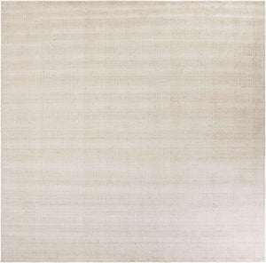 Vanilla Bean 12' x 12' Jill Zarin English Manor Square Area Rug 100% Premium Natural Wool Handwoven Carpet for Living Rooms, Office Space, Bedrooms, Dorms for Sale at Rug Engine