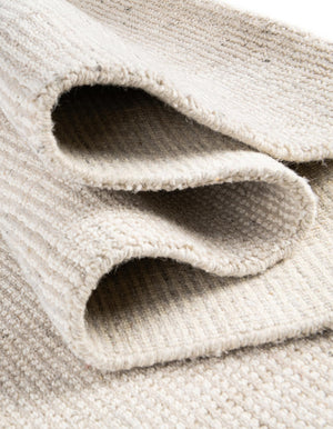 Vanilla Bean 3' 1 x 5' 1 Jill Zarin English Manor Oval Area Rug 100% Premium Natural Wool Handwoven Carpet for Living Rooms, Office Space, Bedrooms, Dorms for Sale at Rug Engine