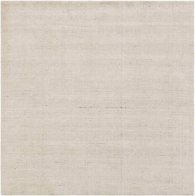 Vanilla Bean 6' 1 x 6' 1 Jill Zarin English Manor Square Area Rug 100% Premium Natural Wool Handwoven Carpet for Living Rooms, Office Space, Bedrooms, Dorms for Sale at Rug Engine