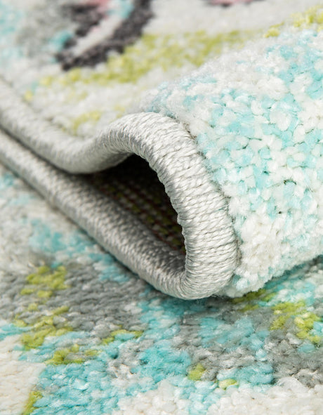 Multicolor 2' 2 x 6' 1 Whimsy Kids Runner Rug