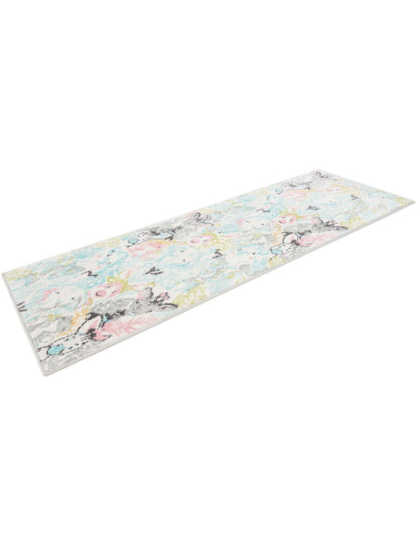 Multicolor 2' 2 x 6' 1 Whimsy Kids Runner Area Rug for Baby Nursery, Toddler Playroom,  Bedrooms Playful Fun Design Easy Clean Carpet for Sale at Rug Engine