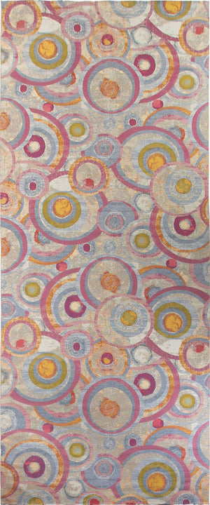 Multicolor 10' x 23' 11 Outdoor Modern Runner Area Rug Weather Resistant for Patio, Deck, Terrace, Balcony, Porch 100% Polypropylene Modern Outside Carpet for Sale at Rug Engine