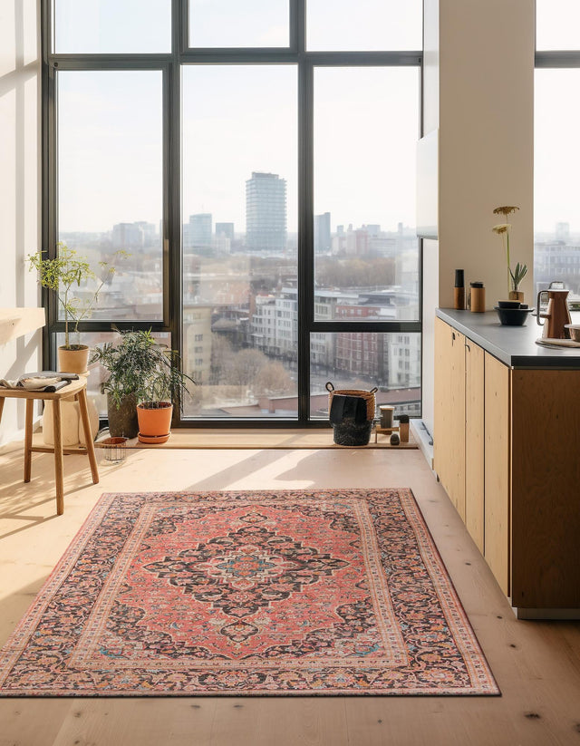Red 9' x 12' Chenille Jute Rectangle Area Rug Vintage Distressed Boho All Natural Eco-Friendly Sustainable Carpet for Living Dining Office Dorm Rooms for Sale at Rug Engine
