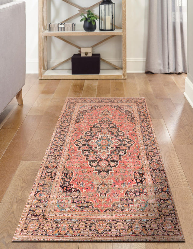 Red 2' 2 x 8' Chenille Jute Runner Area Rug Vintage Distressed Boho All Natural Eco-Friendly Sustainable Carpet for Living Dining Office Dorm Rooms for Sale at Rug Engine