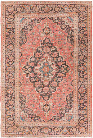 Red 6' 1 x 9' Chenille Jute Rectangle Area Rug Vintage Distressed Boho All Natural Eco-Friendly Sustainable Carpet for Living Dining Office Dorm Rooms for Sale at Rug Engine