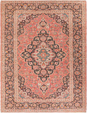 Red 9' x 12' Chenille Jute Rectangle Area Rug Vintage Distressed Boho All Natural Eco-Friendly Sustainable Carpet for Living Dining Office Dorm Rooms for Sale at Rug Engine