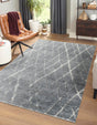 Silver Gray 10' x 14' 1 Atlas Moroccan Wool Rectangle Area Rug New Zealand Wool With Cotton Backing All Natural Indoor Living Dining Room Bedroom Office Carpet for Sale at Rug Engine