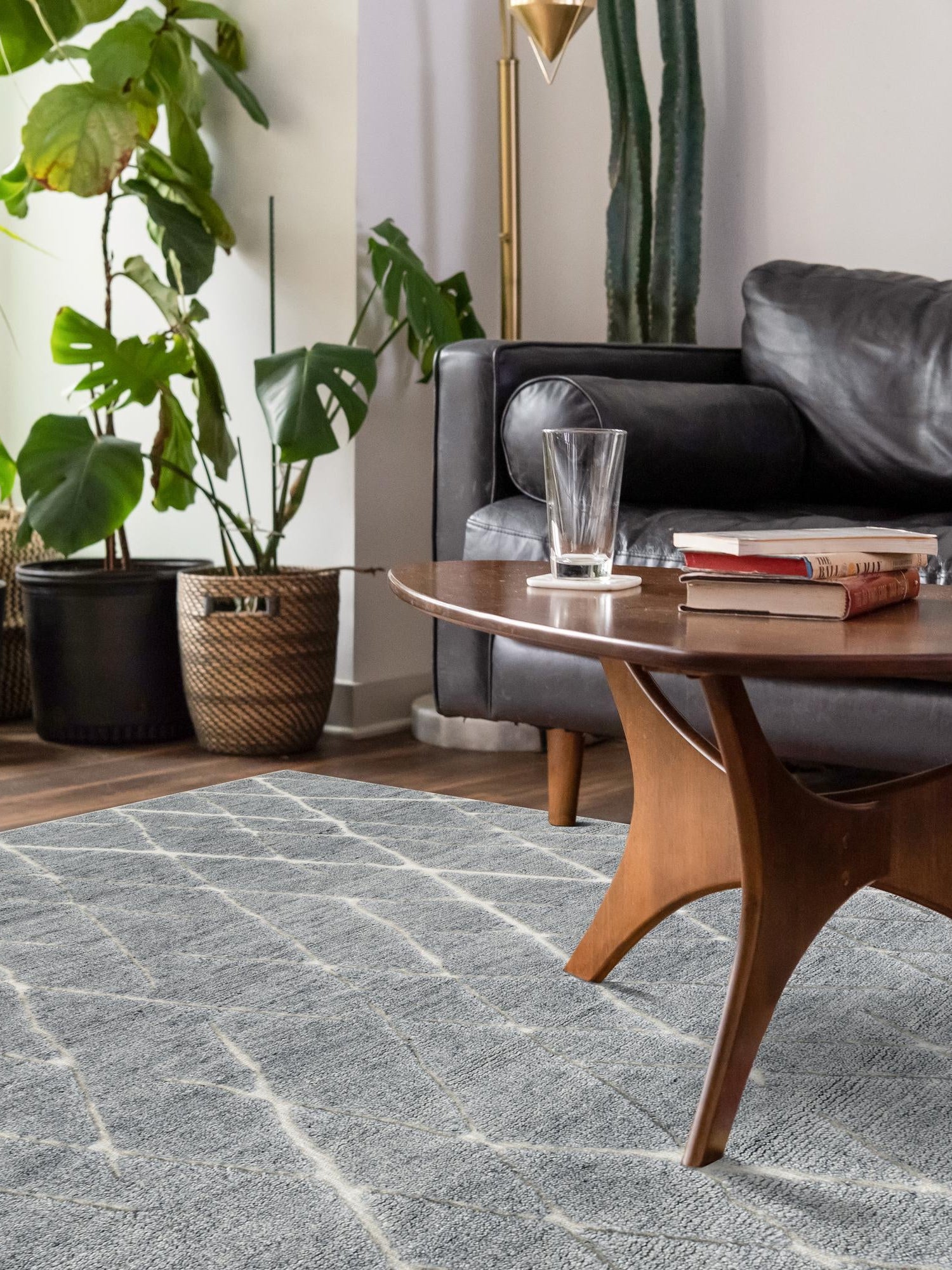 Silver Gray 10' x 14' 1 Atlas Moroccan Wool Rectangle Area Rug New Zealand Wool With Cotton Backing All Natural Indoor Living Dining Room Bedroom Office Carpet for Sale at Rug Engine
