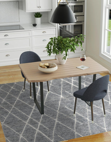 Silver Gray 10' x 10' Atlas Moroccan Wool Square Area Rug New Zealand Wool With Cotton Backing All Natural Indoor Living Dining Room Bedroom Office Carpet for Sale at Rug Engine