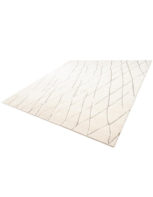 Pure Ivory 10' x 10' Atlas Moroccan Wool Square Area Rug New Zealand Wool With Cotton Backing All Natural Indoor Living Dining Room Bedroom Office Carpet for Sale at Rug Engine