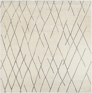 Pure Ivory 10' x 10' Atlas Moroccan Wool Square Area Rug New Zealand Wool With Cotton Backing All Natural Indoor Living Dining Room Bedroom Office Carpet for Sale at Rug Engine