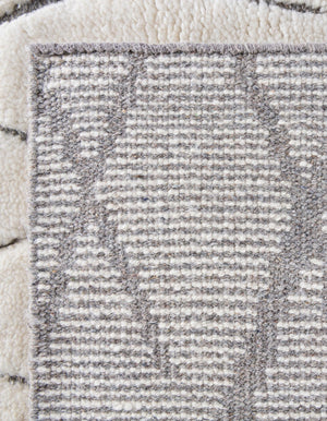 Pure Ivory 10' x 10' Atlas Moroccan Wool Square Area Rug New Zealand Wool With Cotton Backing All Natural Indoor Living Dining Room Bedroom Office Carpet for Sale at Rug Engine