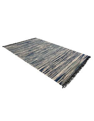 Green and Ivory 5' 1 x 8' Chunky Jute Rectangle Area Rug 100% All Natural Jute Sustainable Eco-Friendly Carpet Mat for Natural Interior Design Homes for Sale at Rug Engine