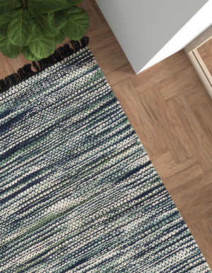Green and Ivory 10' x 14' 1 Chunky Jute Rectangle Area Rug 100% All Natural Jute Sustainable Eco-Friendly Carpet Mat for Natural Interior Design Homes for Sale at Rug Engine