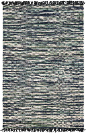 Green and Ivory 5' 1 x 8' Chunky Jute Rectangle Area Rug 100% All Natural Jute Sustainable Eco-Friendly Carpet Mat for Natural Interior Design Homes for Sale at Rug Engine