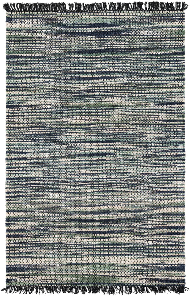 Green and Ivory 5' 1 x 8' Chunky Jute Rectangle Area Rug 100% All Natural Jute Sustainable Eco-Friendly Carpet Mat for Natural Interior Design Homes for Sale at Rug Engine