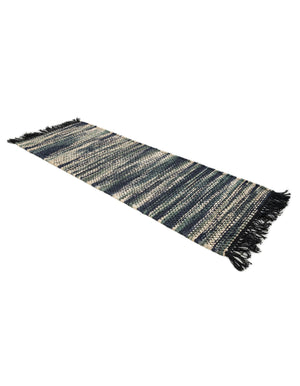 Green and Ivory 2' x 6' 1 Chunky Jute Runner Area Rug 100% All Natural Jute Sustainable Eco-Friendly Carpet Mat for Natural Interior Design Homes for Sale at Rug Engine