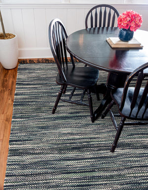 Green and Ivory 7' 10 x 7' 10 Chunky Jute Square Area Rug 100% All Natural Jute Sustainable Eco-Friendly Carpet Mat for Natural Interior Design Homes for Sale at Rug Engine