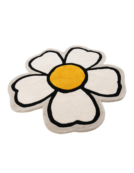 Ivory 3' 1 x 3' 1 Playtime Kids Wool Freeform Area Rug for Baby Nursery, Toddler Playroom,  Bedrooms Hand Tufted High Quality Dense  Wool Pile Natural Carpet for Sale at Rug Engine