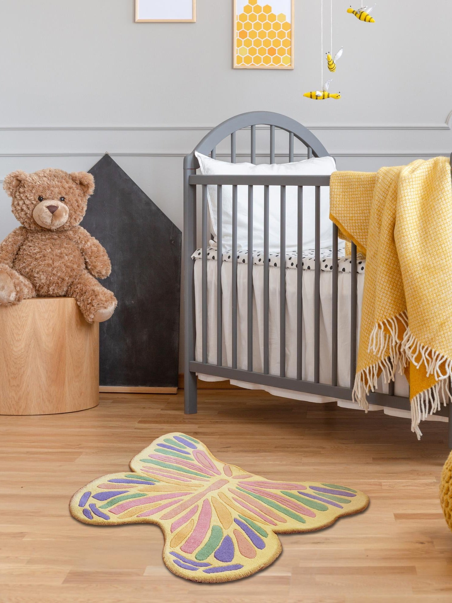 Multicolor 4' 2 x 4' 11 Playtime Kids Wool Freeform Area Rug for Baby Nursery, Toddler Playroom,  Bedrooms Hand Tufted High Quality Dense  Wool Pile Natural Carpet for Sale at Rug Engine