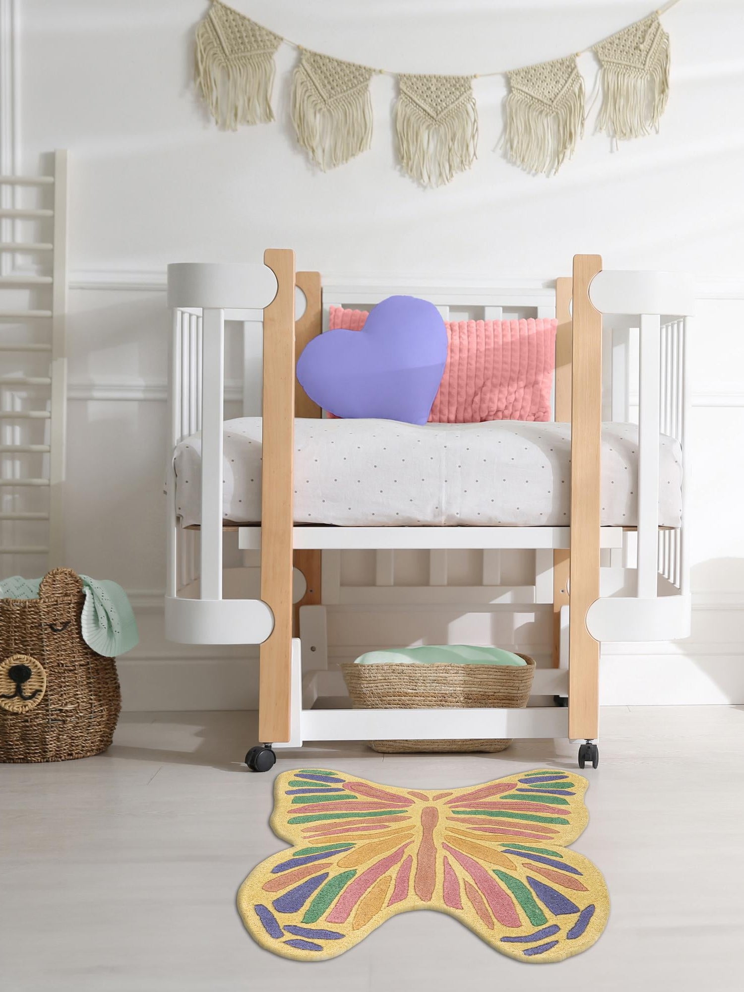 Multicolor 4' 2 x 4' 11 Playtime Kids Wool Freeform Area Rug for Baby Nursery, Toddler Playroom,  Bedrooms Hand Tufted High Quality Dense  Wool Pile Natural Carpet for Sale at Rug Engine