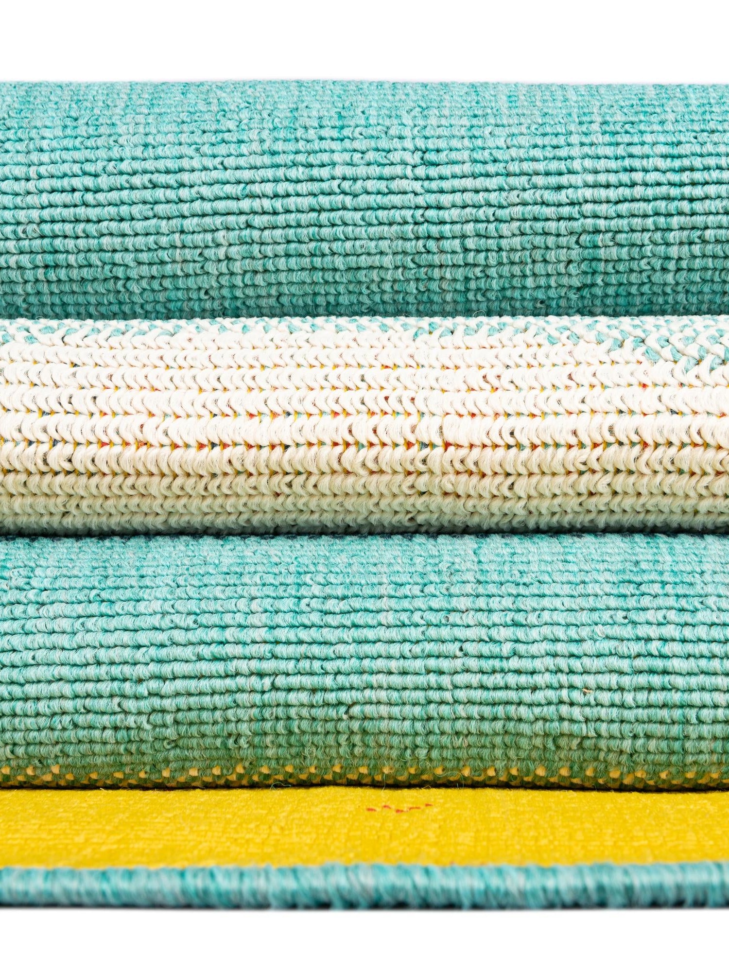 Multicolor 2' x 6' 1 Outdoor Coastal Runner Area Rug Weather Resistant for Patio, Deck, Terrace, Balcony, Porch 100% Polypropylene Coastal Decor Carpet for Sale at Rug Engine