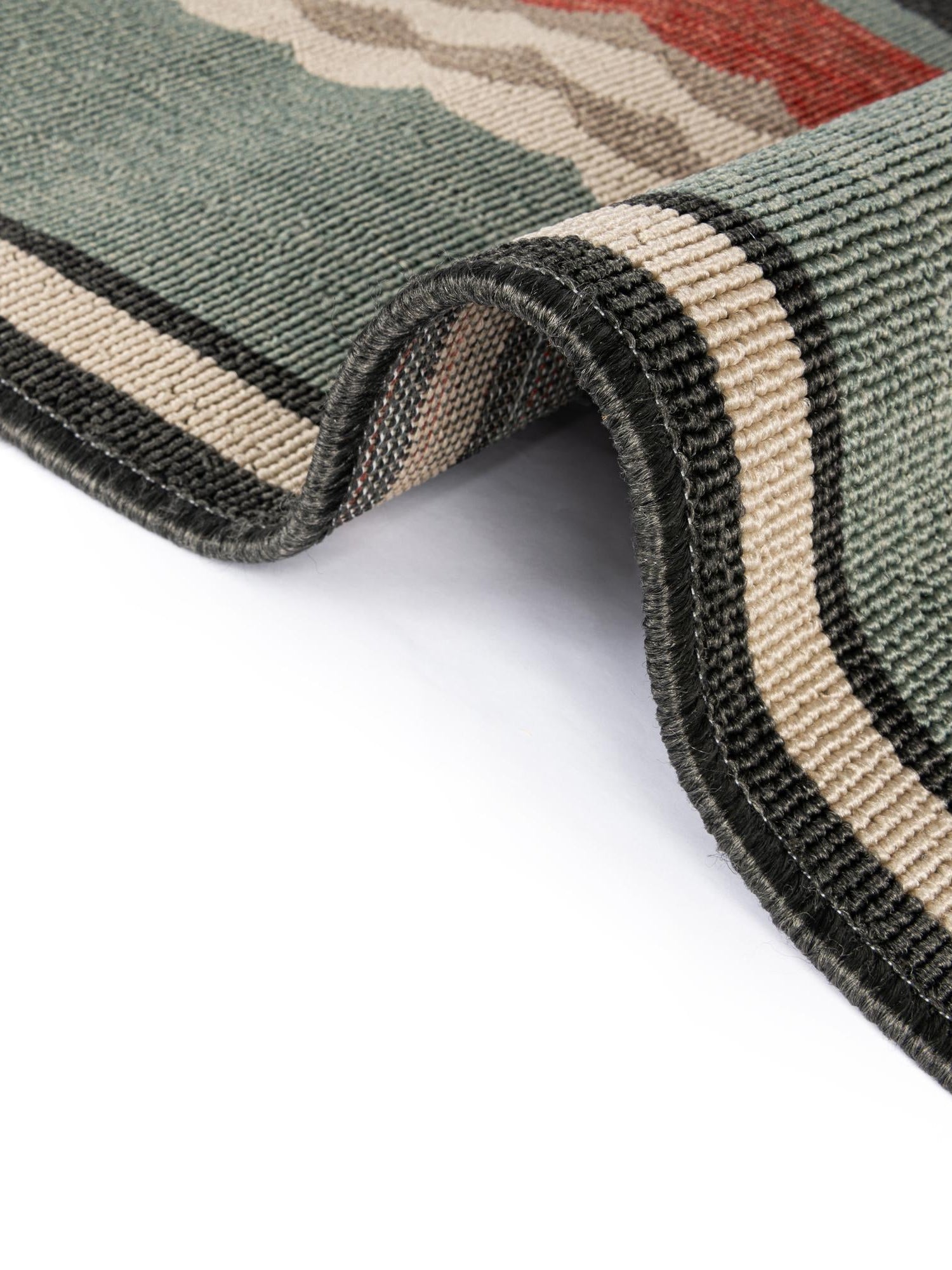 Blue 2' x 8' Outdoor Coastal Runner Area Rug Weather Resistant for Patio, Deck, Terrace, Balcony, Porch 100% Polypropylene Coastal Decor Carpet for Sale at Rug Engine