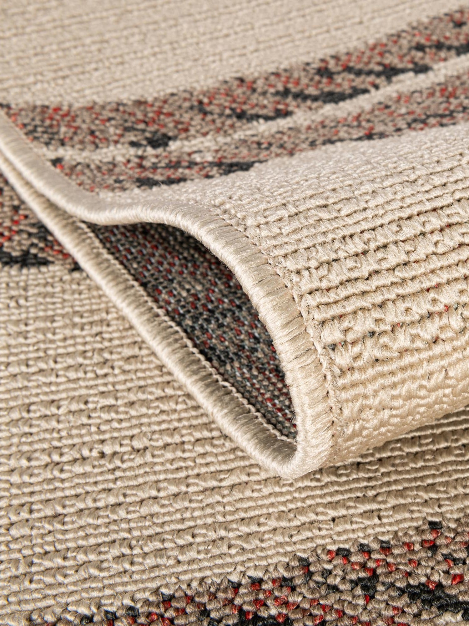 Beige 7' 10 x 10' Outdoor Coastal Rectangle Area Rug Weather Resistant for Patio, Deck, Terrace, Balcony, Porch 100% Polypropylene Coastal Decor Carpet for Sale at Rug Engine