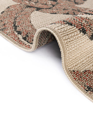 Beige 2' x 3' 1 Outdoor Coastal Rectangle Area Rug Weather Resistant for Patio, Deck, Terrace, Balcony, Porch 100% Polypropylene Coastal Decor Carpet for Sale at Rug Engine