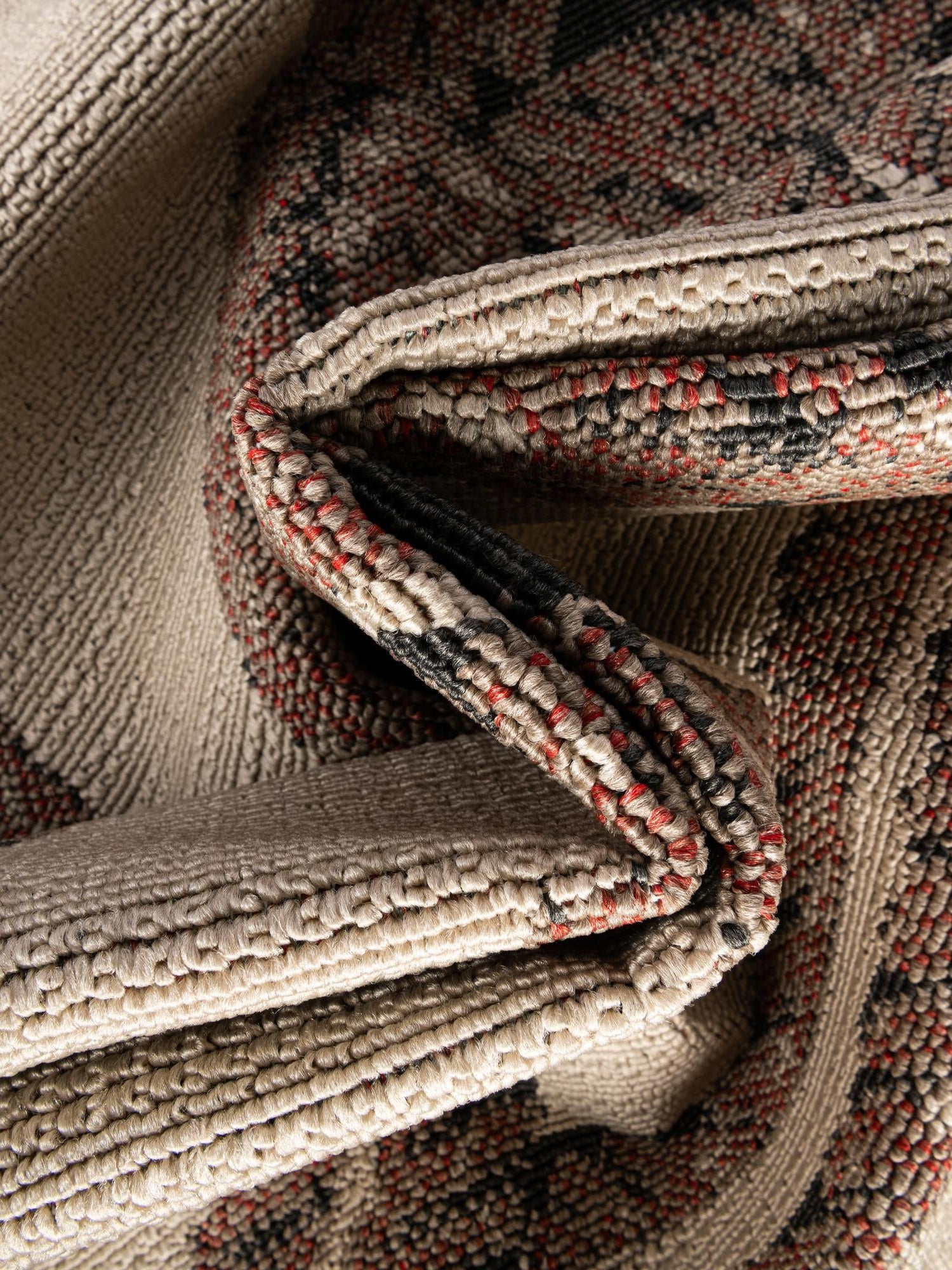 Beige 3' 1 x 3' 1 Outdoor Coastal Round Area Rug Weather Resistant for Patio, Deck, Terrace, Balcony, Porch 100% Polypropylene Coastal Decor Carpet for Sale at Rug Engine