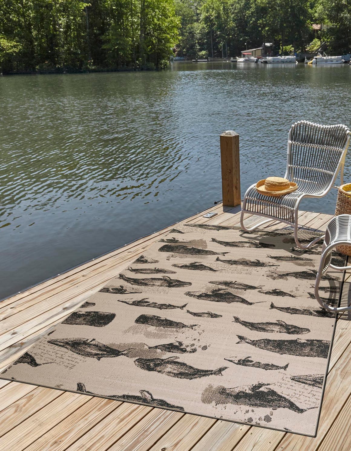 Beige 2' x 3' 1 Outdoor Coastal Rectangle Area Rug Weather Resistant for Patio, Deck, Terrace, Balcony, Porch 100% Polypropylene Coastal Decor Carpet for Sale at Rug Engine