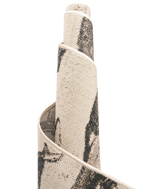 Beige 2' 7 x 12' Outdoor Coastal Runner Area Rug Weather Resistant for Patio, Deck, Terrace, Balcony, Porch 100% Polypropylene Coastal Decor Carpet for Sale at Rug Engine