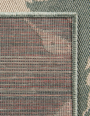 Stone Blue 7' 10 x 10' Outdoor Coastal Rectangle Area Rug Weather Resistant for Patio, Deck, Terrace, Balcony, Porch 100% Polypropylene Coastal Decor Carpet for Sale at Rug Engine