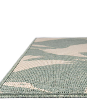 Stone Blue 7' 10 x 7' 10 Outdoor Coastal Square Area Rug Weather Resistant for Patio, Deck, Terrace, Balcony, Porch 100% Polypropylene Coastal Decor Carpet for Sale at Rug Engine