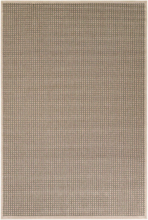 Brown 6' 1 x 9' Outdoor Border Rectangle Area Rug Weather Resistant for Patio, Deck, Terrace, Balcony, Porch 100% Polypropylene Classic Bordered Carpet for Sale at Rug Engine