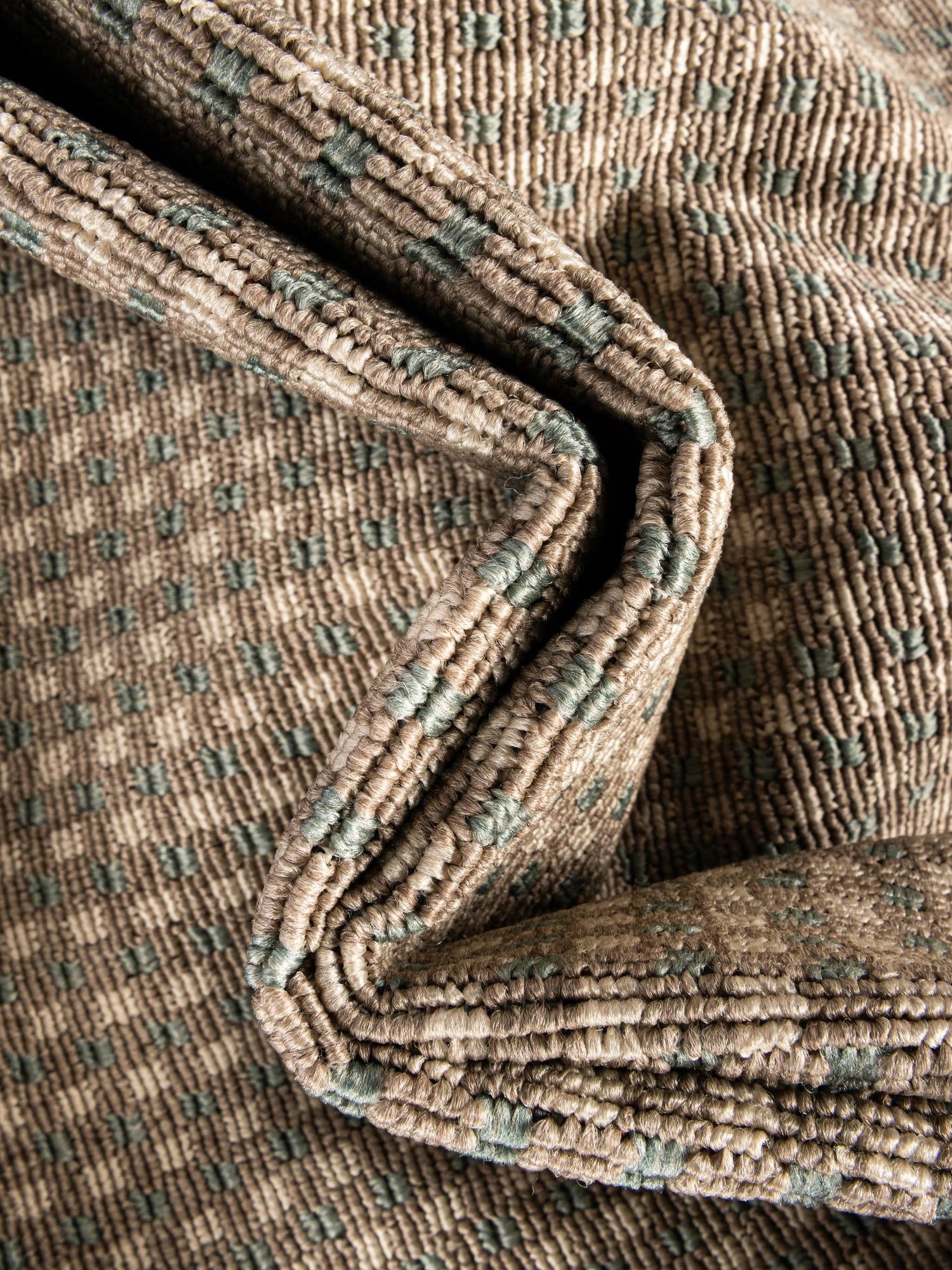 Brown 7' 10 x 7' 10 Outdoor Border Round Area Rug Weather Resistant for Patio, Deck, Terrace, Balcony, Porch 100% Polypropylene Classic Bordered Carpet for Sale at Rug Engine
