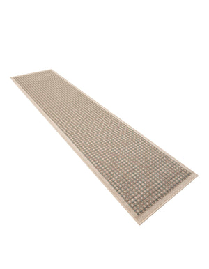 Brown 2' x 8' Outdoor Border Runner Area Rug Weather Resistant for Patio, Deck, Terrace, Balcony, Porch 100% Polypropylene Classic Bordered Carpet for Sale at Rug Engine