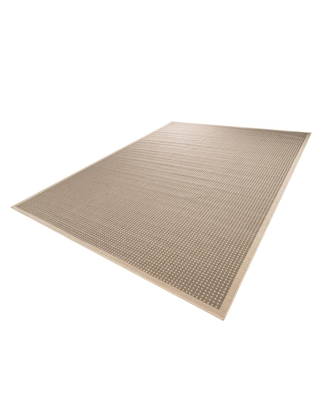 Brown 9' x 12' Outdoor Border Rectangle Area Rug Weather Resistant for Patio, Deck, Terrace, Balcony, Porch 100% Polypropylene Classic Bordered Carpet for Sale at Rug Engine