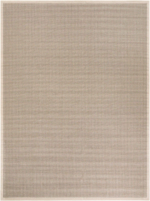 Brown 9' x 12' Outdoor Border Rectangle Area Rug Weather Resistant for Patio, Deck, Terrace, Balcony, Porch 100% Polypropylene Classic Bordered Carpet for Sale at Rug Engine