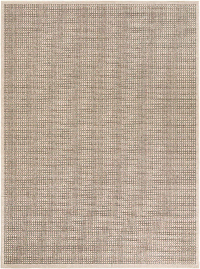 Brown 9' x 12' Outdoor Border Rectangle Area Rug Weather Resistant for Patio, Deck, Terrace, Balcony, Porch 100% Polypropylene Classic Bordered Carpet for Sale at Rug Engine