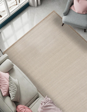 Beige 2' x 3' 1 Outdoor Border Rectangle Area Rug Weather Resistant for Patio, Deck, Terrace, Balcony, Porch 100% Polypropylene Classic Bordered Carpet for Sale at Rug Engine