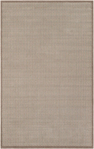 Beige 5' 1 x 8' Outdoor Border Rectangle Area Rug Weather Resistant for Patio, Deck, Terrace, Balcony, Porch 100% Polypropylene Classic Bordered Carpet for Sale at Rug Engine