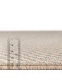 Beige 2' 7 x 12' Outdoor Border Runner Area Rug Weather Resistant for Patio, Deck, Terrace, Balcony, Porch 100% Polypropylene Classic Bordered Carpet for Sale at Rug Engine