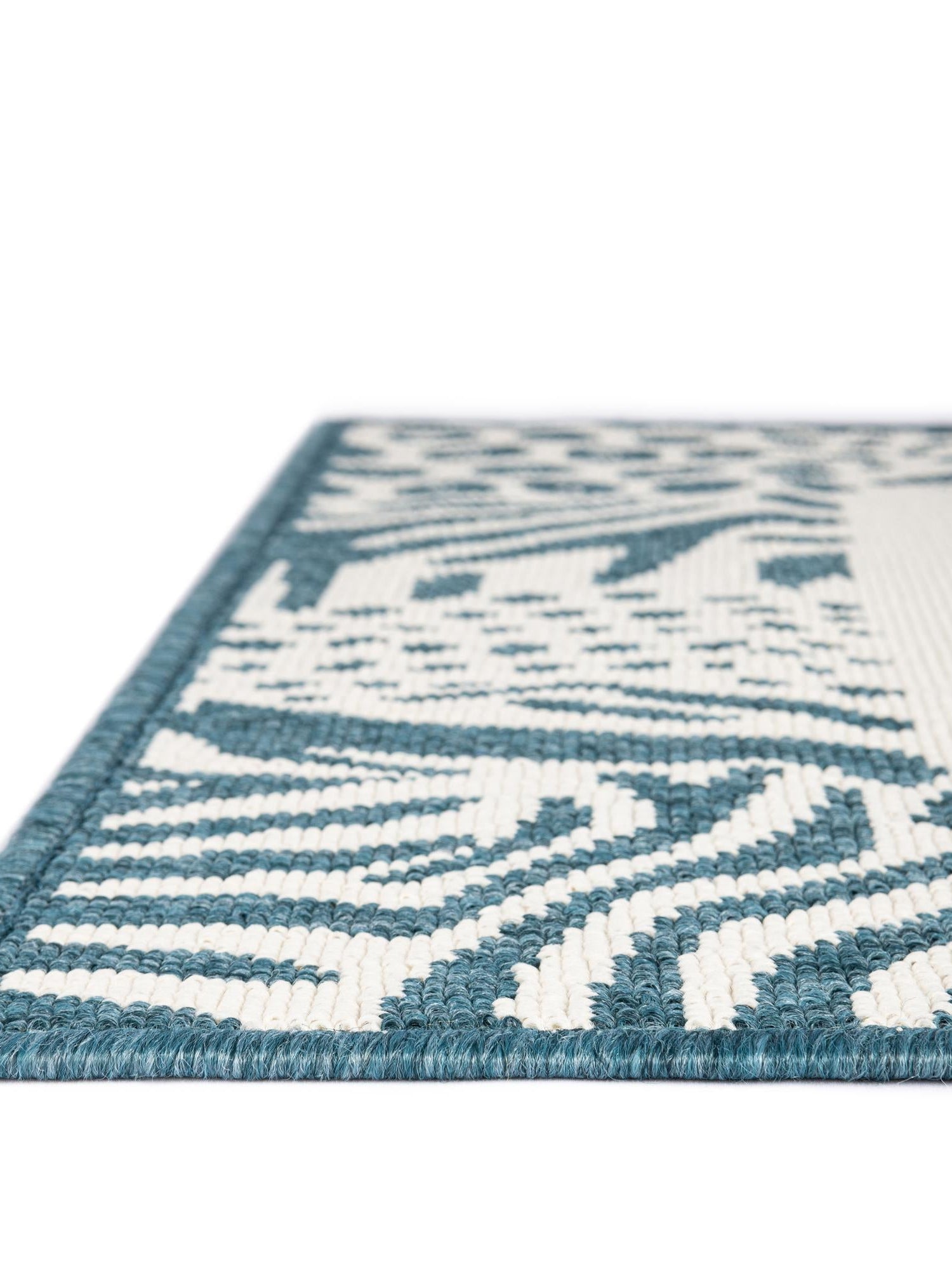 Ivory 2' 7 x 12' Outdoor Safari Runner Area Rug Weather Resistant for Patio, Deck, Terrace, Balcony, Porch Animal Print Wildlife Nature Carpet for Sale at Rug Engine