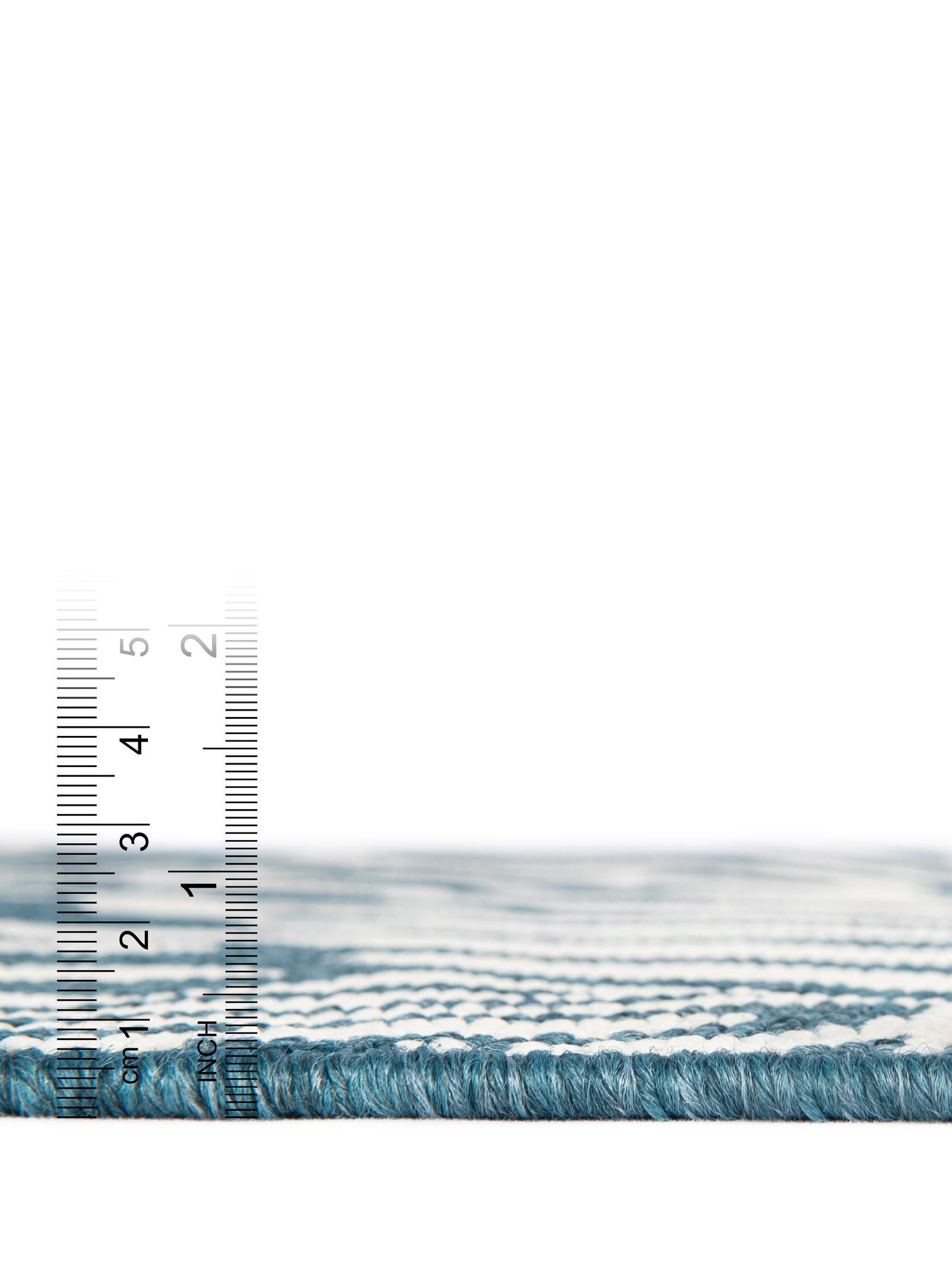 Navy Blue and Ivory 2' 7 x 10' Outdoor Safari Runner Area Rug Weather Resistant for Patio, Deck, Terrace, Balcony, Porch Animal Print Wildlife Nature Carpet for Sale at Rug Engine