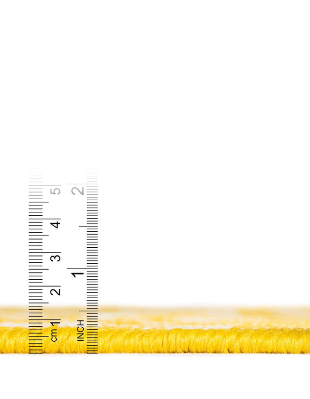 Yellow 10' x 14' 1 Outdoor Trellis Rectangle Area Rug Weather Resistant for Patio, Deck, Terrace, Balcony, Porch Geometric Design Water Safe Outside Carpet for Sale at Rug Engine